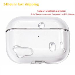 Metal material For pods Max Earphone Accessories Transparent TPU Solid Silicone Waterproof Protective Cases