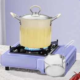 Pans Deep Fryer Pot 3L Japanese Tempura Frying For Party Restaurant Chips