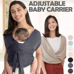 T-shirt Baby Sling Wrap Infant Newborn Adjustable Stretchy Carrier Belt Portable Breathable Toddler Multifunctional Travel Supplies