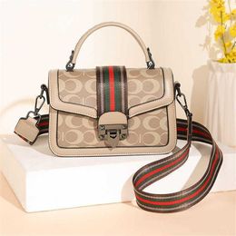 Womens internet celebrity small square fashionable and Westernised diagonal cross womens handbag 70% Off Store wholesale