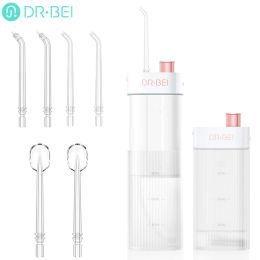 Whitening Youpin Drbei F3 Water Flosser Portable Oral Irrigator Electric Dental Teeth Irrigator Cleaner Orthodontic Braces Nozzle Handheld