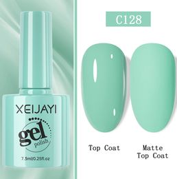 Emerald Essence: Lush Green UV Gel Nail Polish, Rich Pigmentation, Long-Lasting Glossy Finish for Vibrant Nails