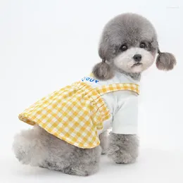 Dog Apparel Pomeranian Clothes Summer Dress Skirt Yorkies Yorkshire Terrier Shih Tzu Maltese Bichon Poodle Clothing Pet