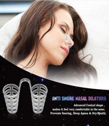 4pcs Healthy Sleeping Aid Equipment Stop Snoring Magnetic Anti Snore Apnea Nose Clip AntiSnoring Breathe Aid Stop Snore Device8365968