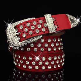 New belt diamond buckle designer belts luxury belts for mens brand buckle belt top quality fashion mens real leather belts women b284Z