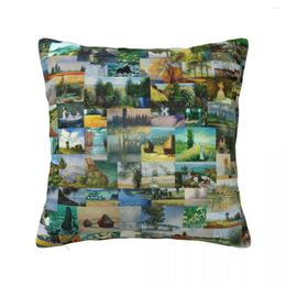 Pillow Claude Monet Throw Luxury Sofa Pillows Decorative Cover Covers For Ornamental