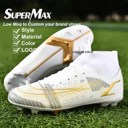 HBP Non-Brand Wholesale Kids Man Cleats Soccer Shoe custom professional turf Cleats Outdoor Athletic Training Sneakers Men Football Boots