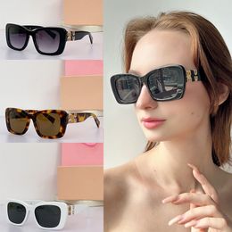 Designer Fashion Classic MUMU Sunglasses Acetate Fibre Metal Square Rectangle MU07 Womens Luxury Sunglasses UV400 with Original Box