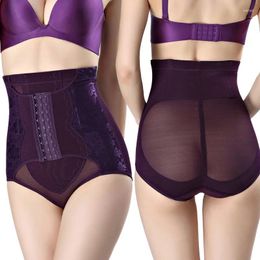 Women's Shapers Tummy Control Leggings High Waist Tight Buttock Belly Pants Slimming Postpartum Recovery Body Shaper Lace Panties Women