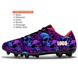 HBP Non-Brand Custom your design Football Cleats Professional Soccer Shoes Manufactured Boots Makers