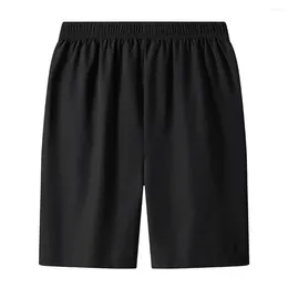 Men's Shorts Running Men Street Style Quick Dry Gym With Elastic Waist Zipper Pockets For Training