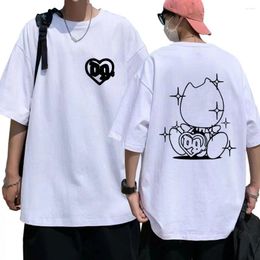 Men's T Shirts Bladee Skate Drain Gang Band Logo Shirt Men Women Fashion Hip Hop Oversized Summer T-shirts Cotton Casual Soft Tees