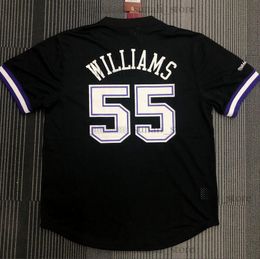 Retro Mesh Basketball Jason Williams Jerseys 55 Williams Short