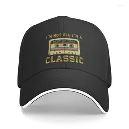 Ball Caps Vintage Cassette I'm Not Old A Classic 1981 Baseball Cap Men Women's Adjustable 41th 41 Years Birthday Gift Dad Hat