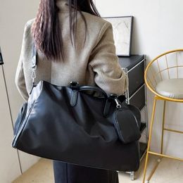 Top Luxury Shoulder Bags Keepall Travel Bag Fashion Large Handbags Traveling Totes Designer Men and Women Genuine Leather Black Luggage Bags