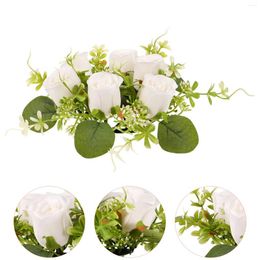 Garden Decorations Decoration Garland Party Wreath Holders Artificial Flower Ring Rings Wreaths Silk Table