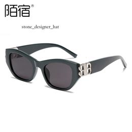 Balanciaga Sunglasses Designer Sunglasses 2024 New European and American Instagram Polarized Sunglasses Small Frame Retro Fashion Trend Brand BB Sun Glasses 5577