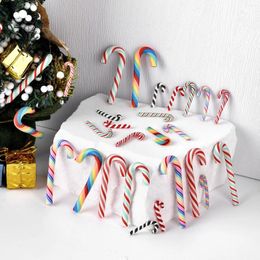 Christmas Decorations 2024 Vertical Pattern Crutch Candy DIY Phone Case Stationery Box Decoration Refrigerator Party