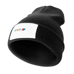 Berets Twice Colors Jihyo Forward Knitted Cap Cute Golf Wear Fishing Hat Thermal Visor Hats Woman Men's