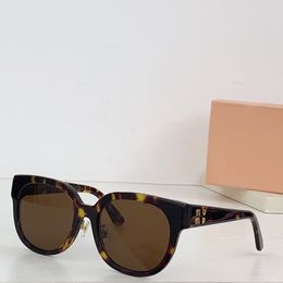 Designer Retro MUMU Sunglasses Polycarbonate Metal Cat Eye Round Lens MU01 Womens Luxury Sunglasses UV Resistant Sunglasses