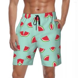 Men's Shorts Summer Board Men Cute Watermelon Sportswear Fashion Cool Beach Short Pants Y2K Funny Quick Drying Swim Trunks Plus Size