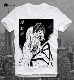 T-shirt TShirt Jorogumo Japanese Spider Yokai Anime Manga Horror Dark Art New Fashion Hot Summer Funny Casual Tops T Shirts Unisex