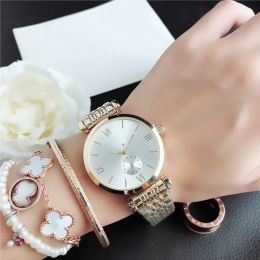 MKK 2024 Luxury Watches New Ladies 35mm Simple Design Watch Women Stainless Steel Bracelet Wristwatch Women's Quartz Clock reloj mujer Casual Rose gold Bracelet