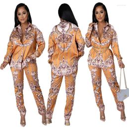 Beach Outlet Women Dress Bath Suit Pareos And Kimonos 2024Z Cute Sexy Lapel Cardigan Yellow Print Two Piece Set Polyester Bikini