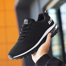 Casual Shoes 37-38 Soft Women's Boots Without Heel Flats Ladies Summer Kid Sneakers Sports Style Fat Trainners Beskets