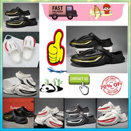 Designer Casual Pl1atform Half pack slippers summer sliders men women sandals Anti slip wear resistant memory sandals cushion slipper cloud slide indoor GAI