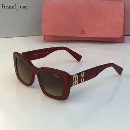 Mui Mui Cat Eye Luxury Designer Glasses Party Sex Appeal Womens Sunglasses Mui Sunglasses Simple and Fashionable Miu High Quality Sunglasses for Women Lady 4323