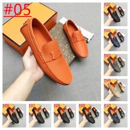 26Model Luxury Brand Mens Shoes Handmade Designer Loafers Summer Dress Shoe Men Casual Shoes Wedding Banquet Office Genuine Leather Shoes For Men Size 6.5-12