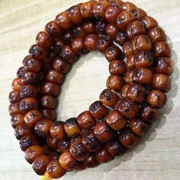 Strand Yak Bone A Dai Skull Type Oily 108 Spirit Buddha Beads Ox Bracelet