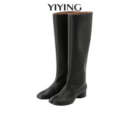 Boots Winter Women's Shoes 2023 Brand Designer Horseshoe Boots New Fashion Chunky Round High Heels Women Boots Winter Long Boot