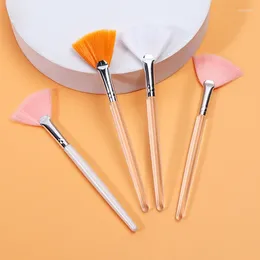 Makeup Brushes Fan Shaped Brush High Gloss Brightening Soft Hair Acid Tool Facial Mask Beauty Salon