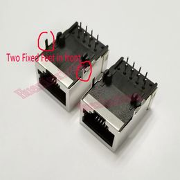 20PCS/Lot Shield RJ45 8P8C Jack Connector Without LED 21MM For PCB Mount Network Internet Modular