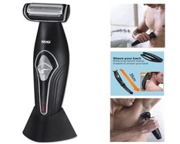 Electric Shavers Bodyback Shaving Machine Male Shaver Hair Bodygroom Facial Foil Razor Beard Trimmer Head Trimer Shave For Men7126167