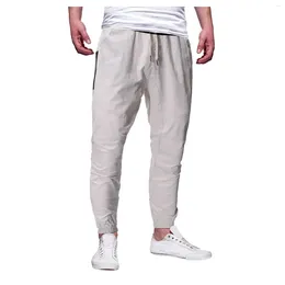 Men's Pants Luxury Men Casual Baggy Sweatpants With Pockets Loose Soild Man Trousers Y2k Clothes Long Gym Work Pantalones Sportswear
