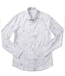 Men's Dress Shirt Slim Fit Flex Collar Stretch Pint Brand Clothing Men Long Sleeve Dress Shirts Hip Hop Style Quality Cotton Tops Black White 16174