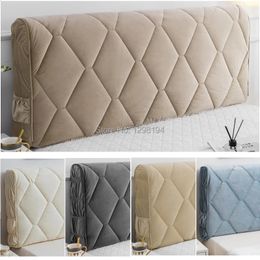 Headboard Slipcover Bed Frames Cover Sofa Couch Cover Thicken Super Soft Headboard Decoration 240309