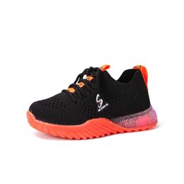 HBP Non-Brand Children Sport Running Shoes Light Up Fashion Kids Boys Casual Anti-slip Sneakers With Led