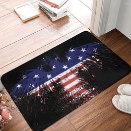 Carpets Anti-Slip Doormat Bath Mat American Flag Egle Floor Carpet Welcome Rug Bedroom Decorative