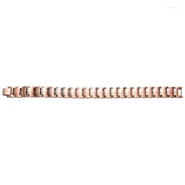 Charm Bracelets Pure Copper Bracelet Men Energy Germanium Magnetic Vintage Hologram Chain & Link For