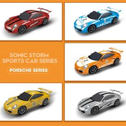 1 64 Race Track Racing Toy Special Car Electric Track Toy Set Race Track Double Radio-controlled Car Boys Birthday Gift 240304