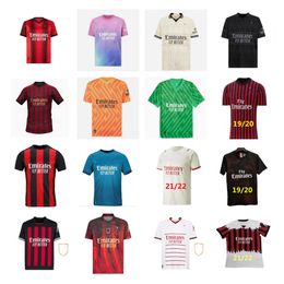 IBRAHIMOVIC 19 20 21 22 23 24 25 PULISIC soccer jerseys AC MILANS GIROUD DE KETELAERE Rafa Leao TONALI THEO football shirts A.REBIC BENNACER FLORENZI KJAER uniform LUKA