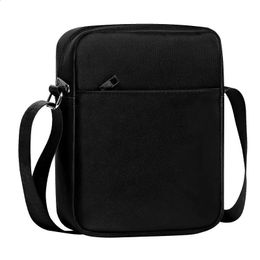 Mens Solid Color Mini Casual Small Satchel Crossbody Bag Versatile Student INS Trend Mobile Phone Shoulder Sports Boy Bags 240307