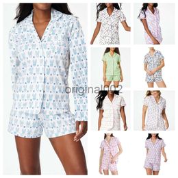 Women'S Sleep Lounge Womens Cute Roller Rabbit Pajamas Y2K Monkey Prefabricated Printing 2-Piece Pajama Set Short Sleeve Shirt home wear