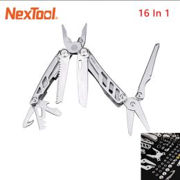 Control New NexTool Flagship Pro Tools 16 IN 1 Multi Functional Plier Folding EDC Outdoor Hand Tool Set Knife Screwdriver Instruments