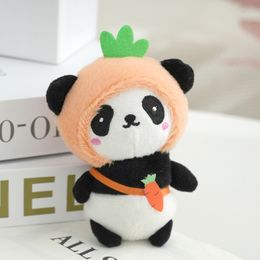 Panda plush pendants, doll, couple bags, pendants, grab machine dolls