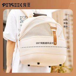Cat Carriers Outdoor Pet Shoulder Bag Portable Backpack Breathable Carrier For Small Dogs Cats Puppy